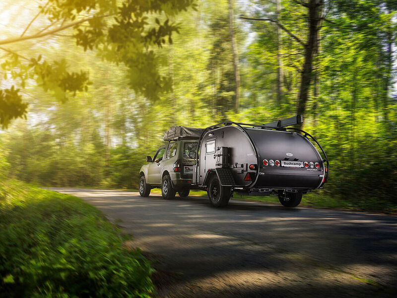 Dusan Holovej - product and advertising photography - PRO CAMP MINI CARAVAN BUSHCAMP IN MOTION