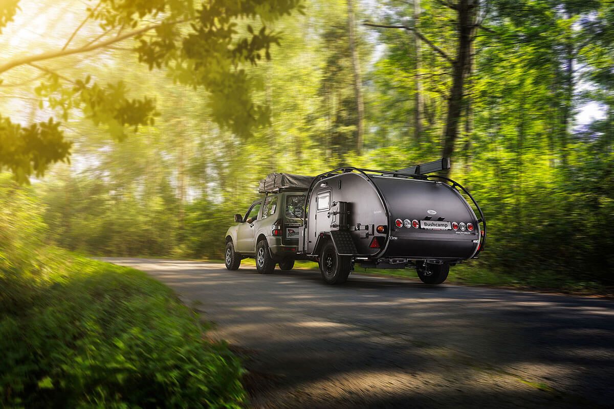 Dusan Holovej - product and advertising photography - PRO CAMP MINI CARAVAN BUSHCAMP IN MOTION